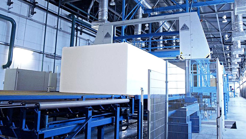 Цех производства пенополиуретана. Специально для статьи 